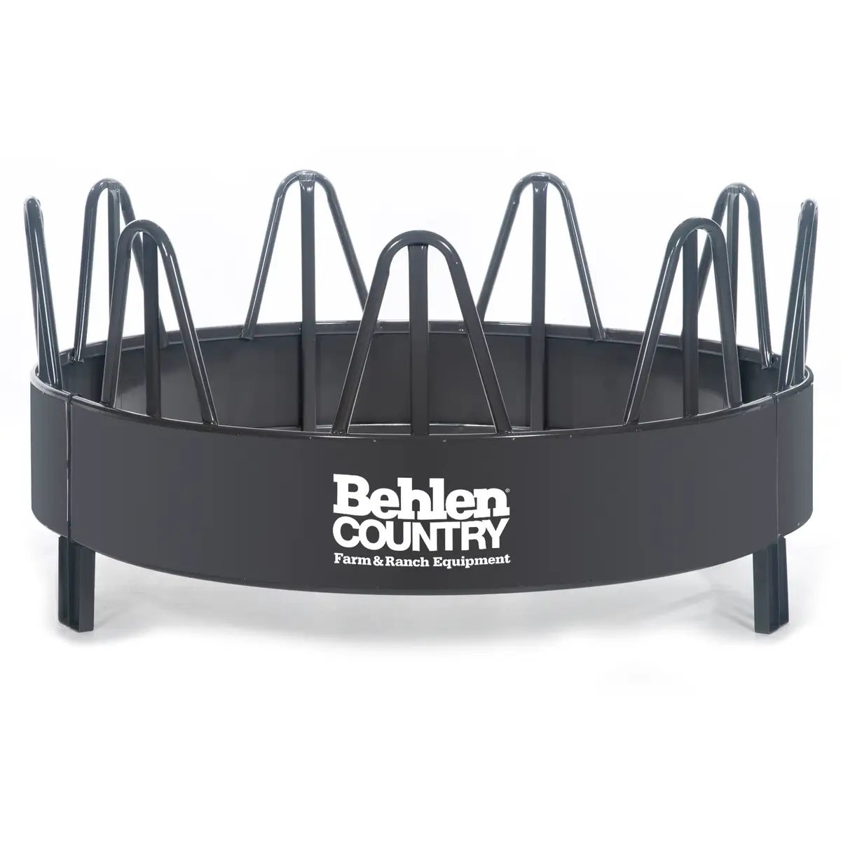 HORSE BALE FEEDER GRAY/W BARS