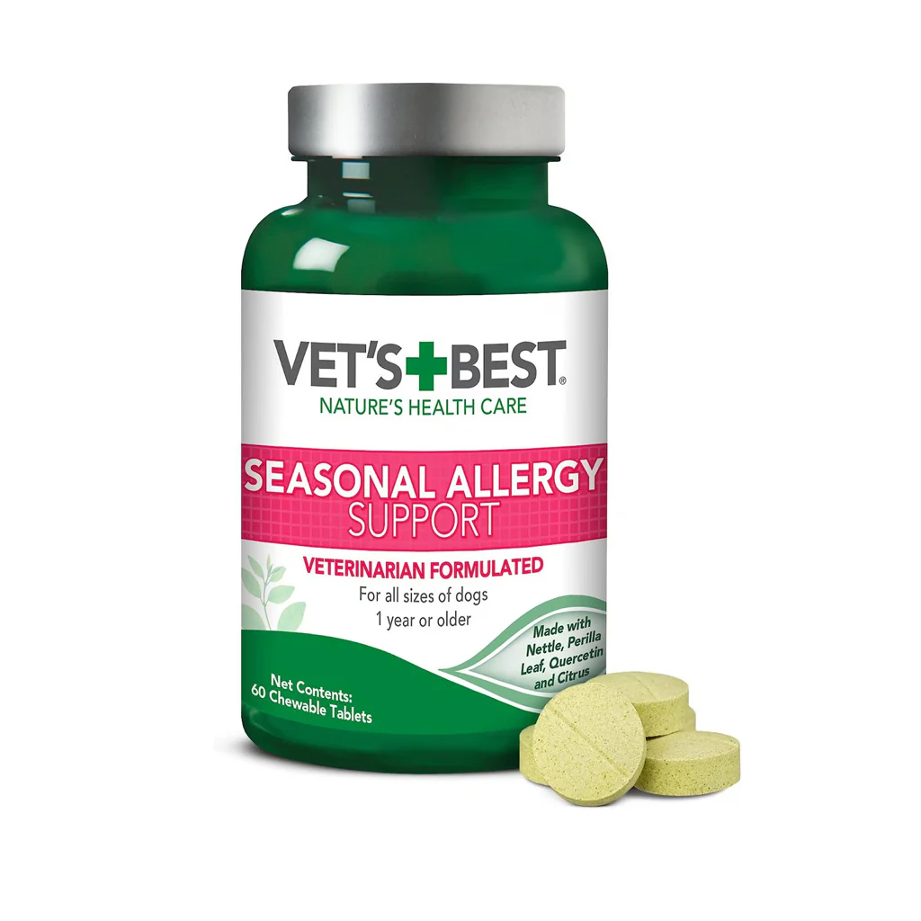 Vet's Best Seasonal Allergy Support 60 Tablets