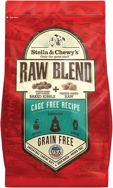 3.5 Lbs Raw Blend Cage-free Recipe Dog Food
