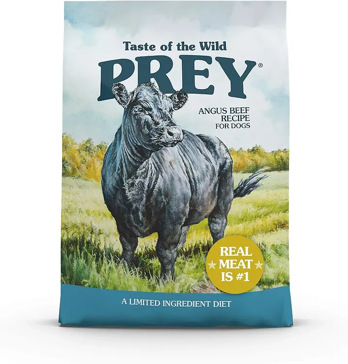 Prey Angus Beef Dog Food 8 Lb Grain Free Formula