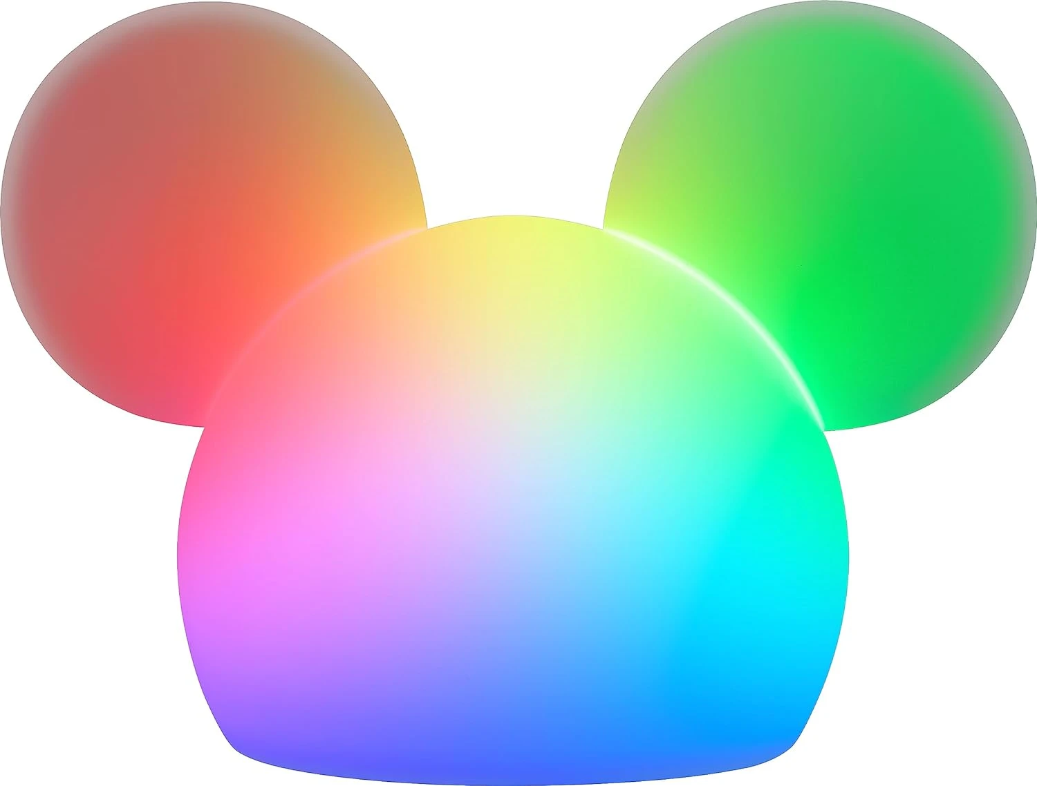 Disney Mickey Mouse Multicolored Led Battery Powered Night Light