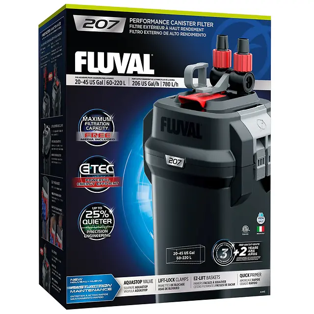 FLUVAL 207 EXTERNAL FILTER
