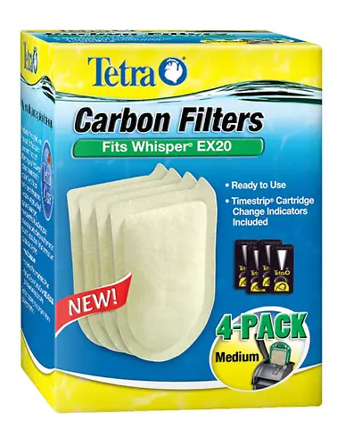 Extra Medium Aquarium Filter Cartridges 4 Pack