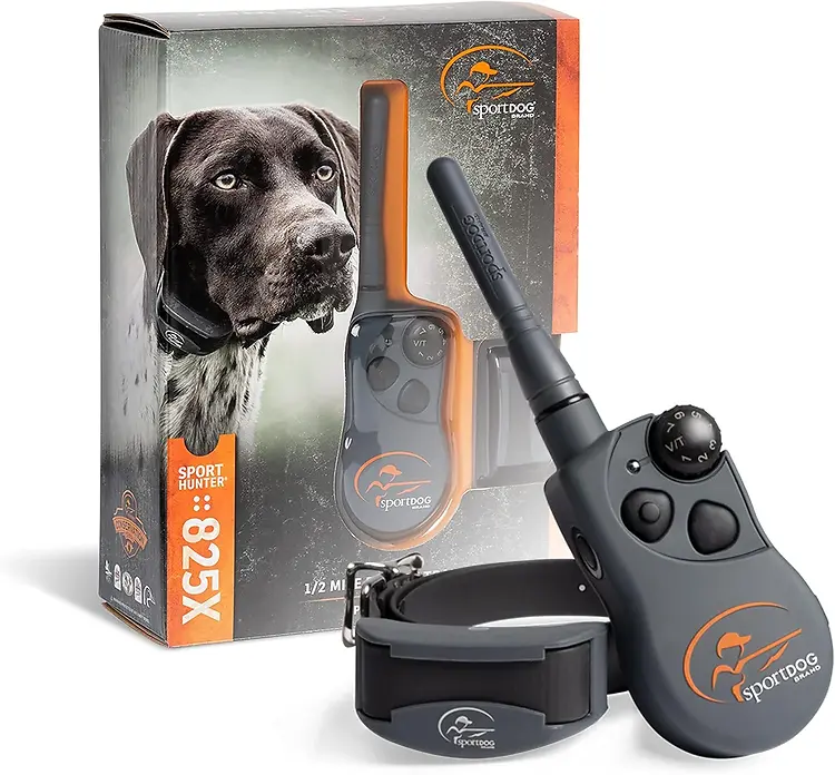 SportHunter 825X Remote Trainer Electronic Collar with One Half Mile Range