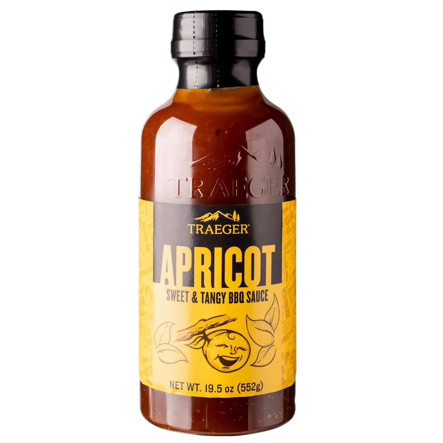 Apricot Barbecue Sauce 16 Ounce Bottle
