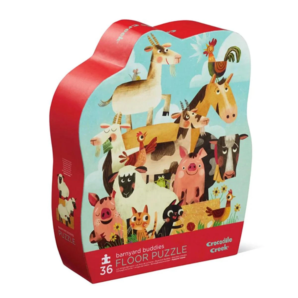 36PC PUZZLE BARNYARD BUDDIES
