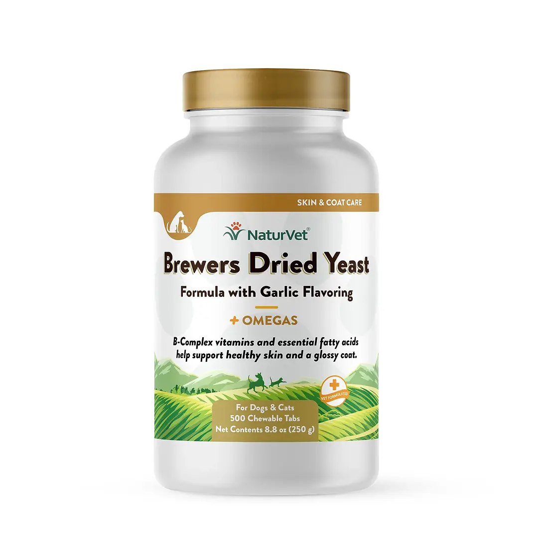 Naturvet Brewers Dried Yeast with Garlic 1000Ct