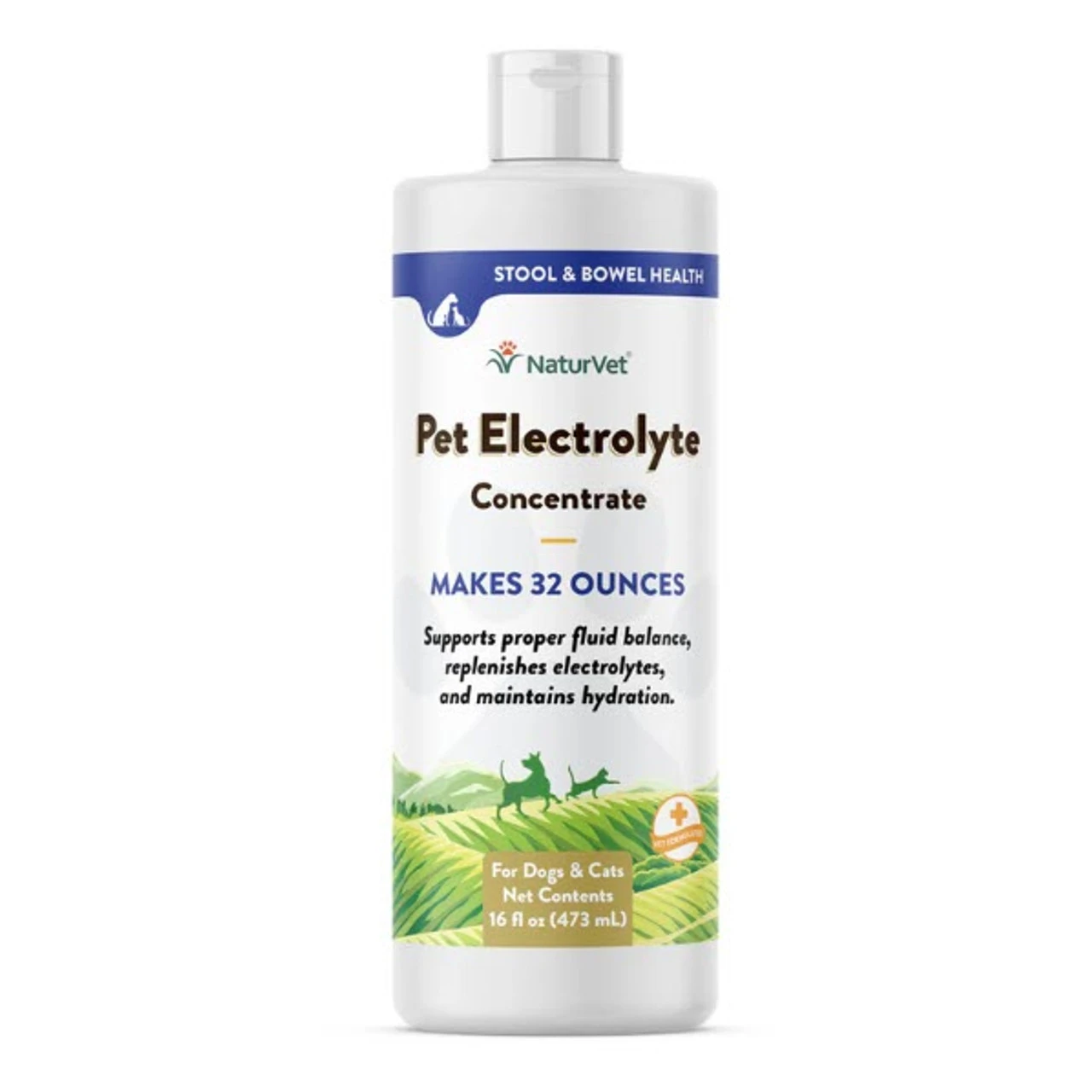 Pet Electrolyte Concentrate For Dogs And Cats, 16 Ounce Liquid