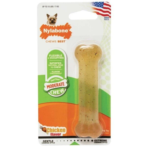 Nylabone Flexible Gumabone Chicken Petite