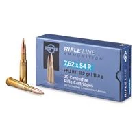 Ppu 7.62x54r Fmj-bt 182 Grain Ammunition 20 Rounds