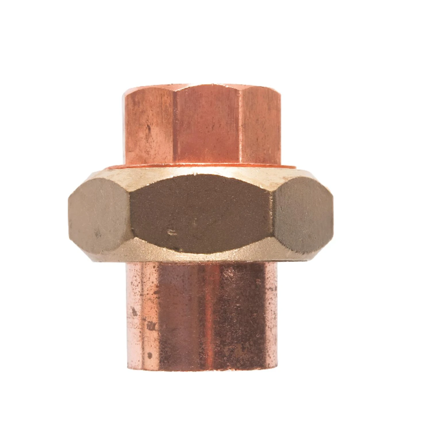Nibco 1-1/2 In. Sweat Copper Union Fitting, Lead-free, Iso Certified