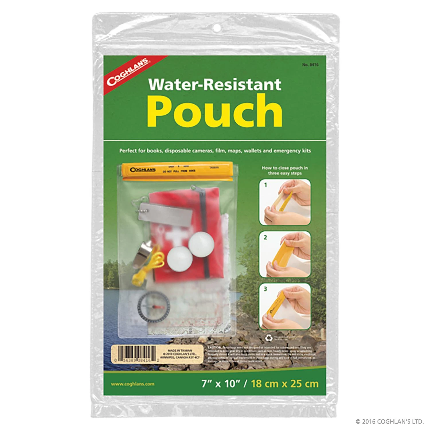 Coghlan's Waterproof Vinyl Pouch 10 Inch H X 7 Inch W 1 Piece