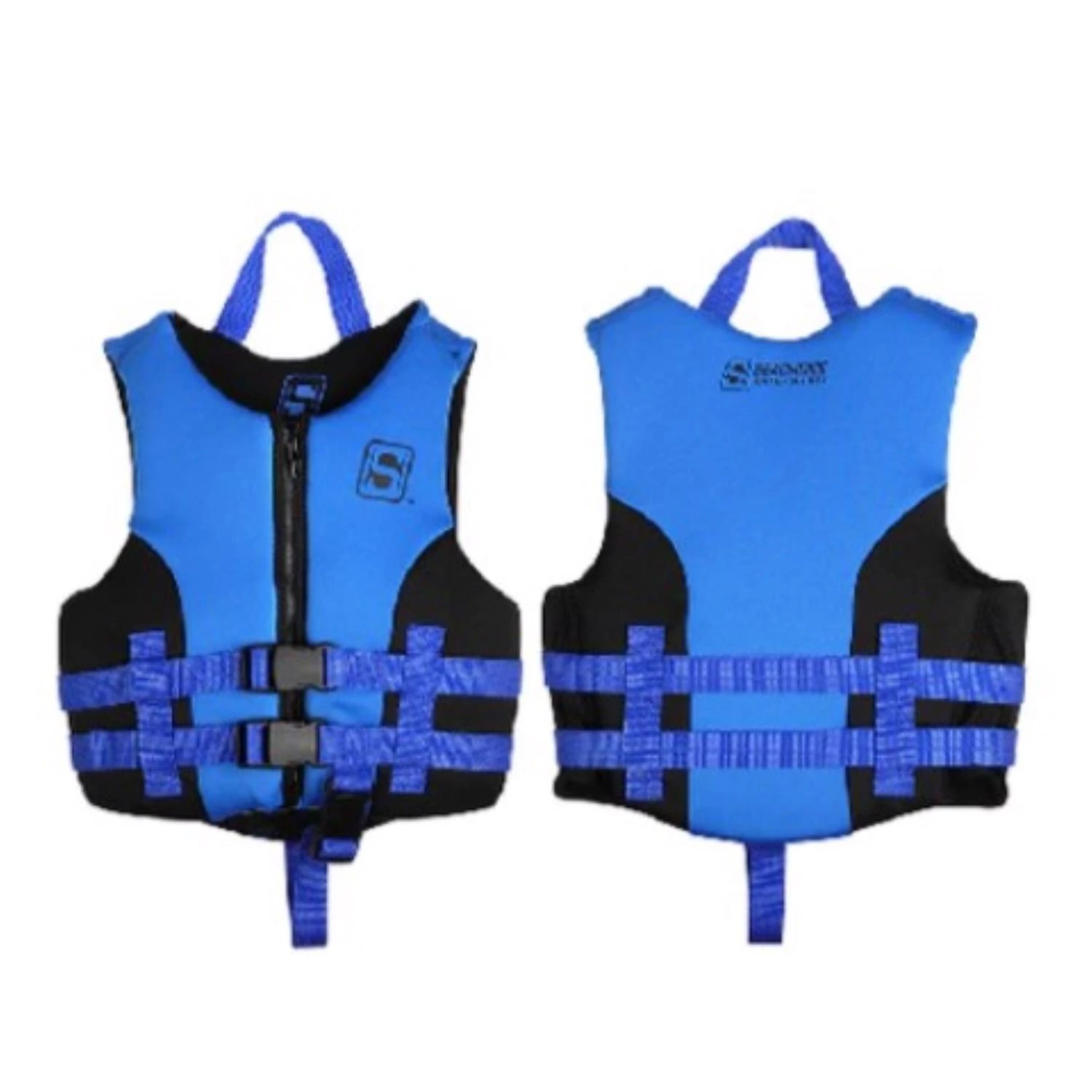 Seachoice Evoprene Blue/black Life Vest, Large Size
