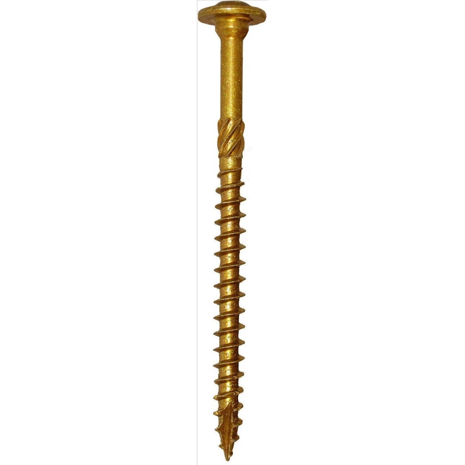 GRK Fasteners RSS 3-1/8 in. L Star Zinc-Plated W-Cut Structural Wood Screws 500 pk