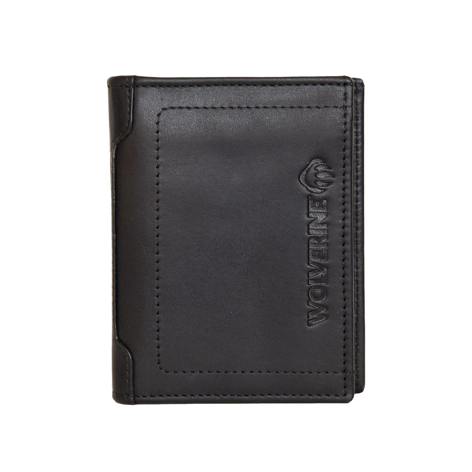 Wolverine Black Leather Wallet For Personal Items And Cards