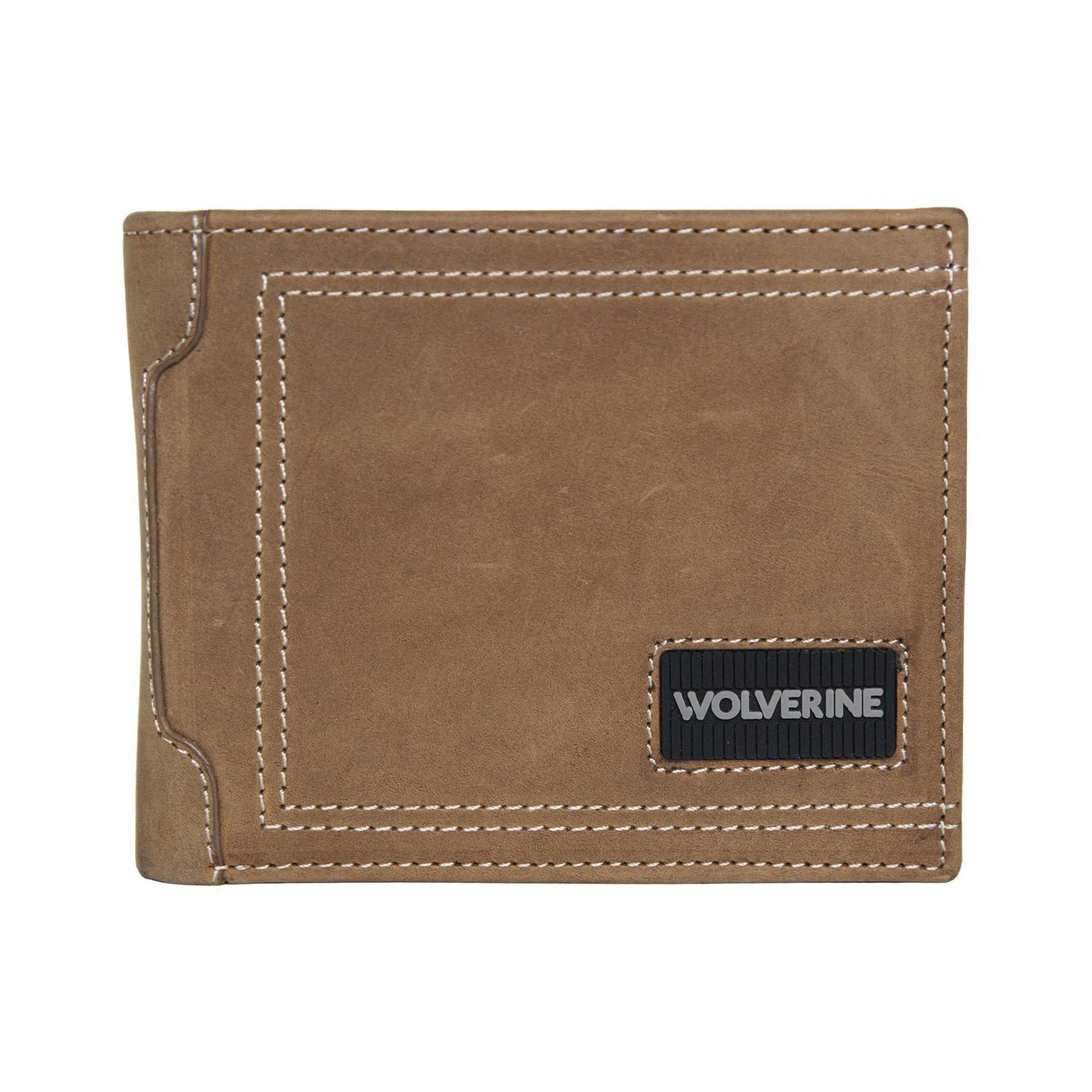 Wolverine Brown Leather Wallet For Personal Items And Cards