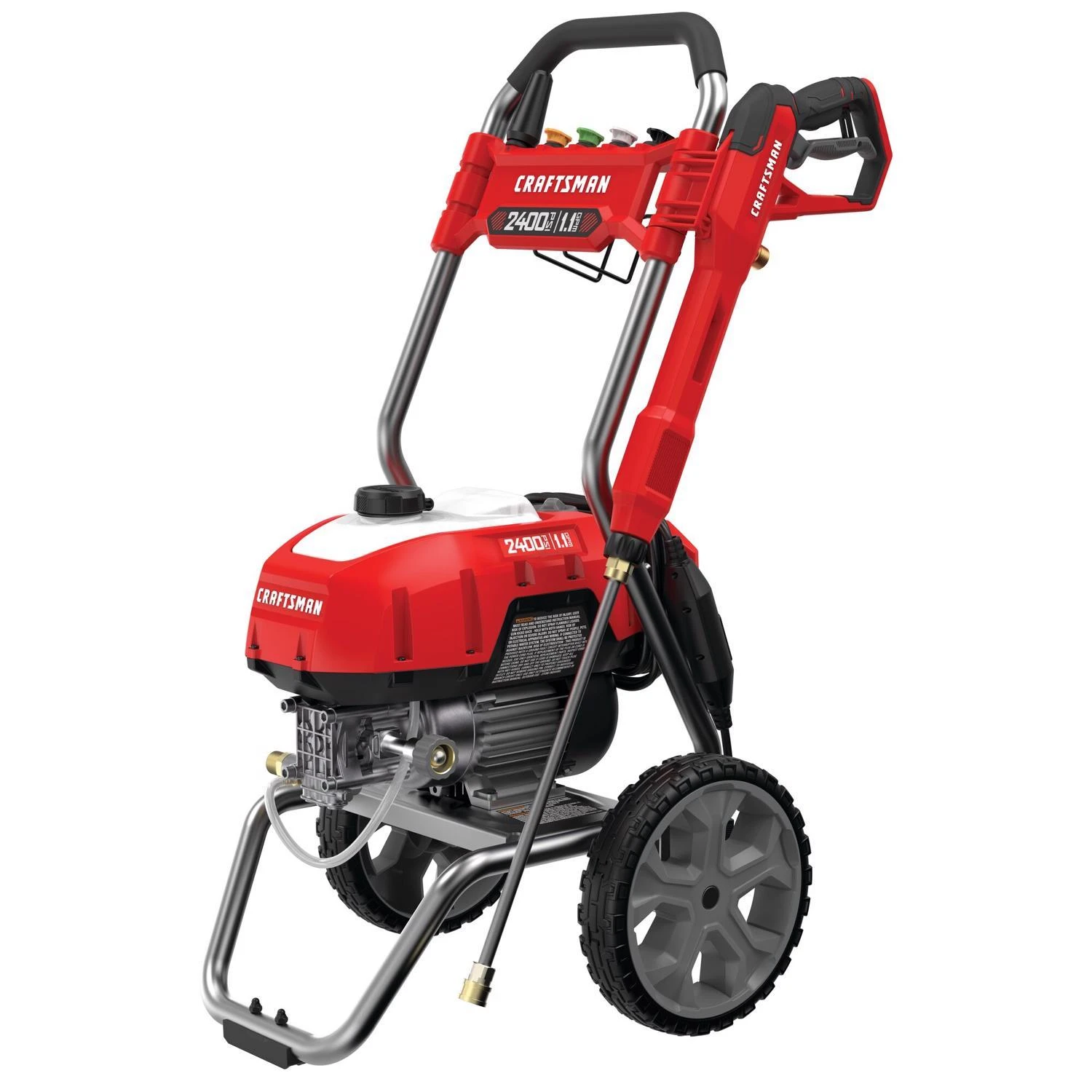 Craftsman Cmepw2400 2400 Psi Electric 1.1 Gpm Pressure Washer With Turbo Nozzle