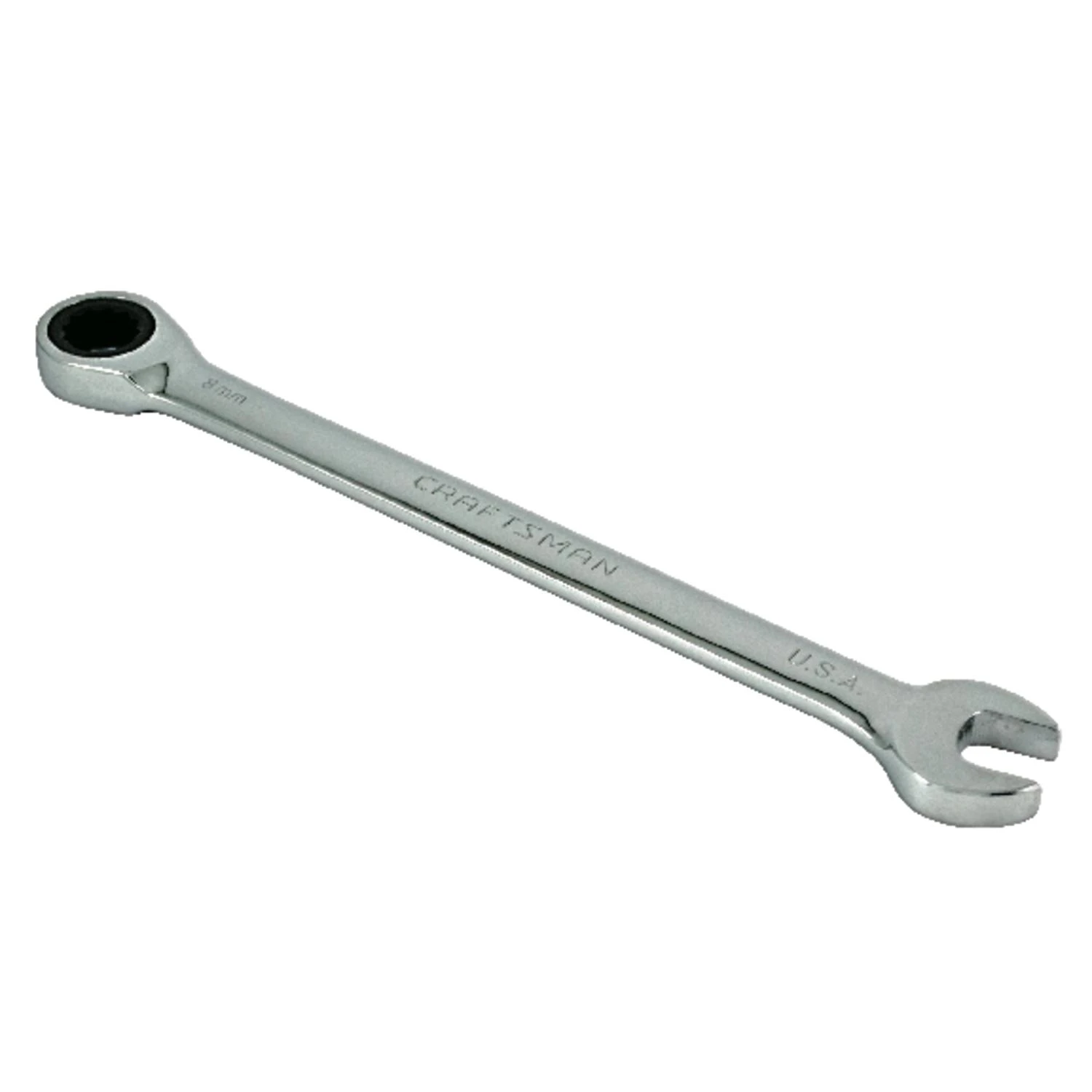 Craftsman 8mm 12 Point Metric Ratcheting Combination Wrench 8.66 In. Length