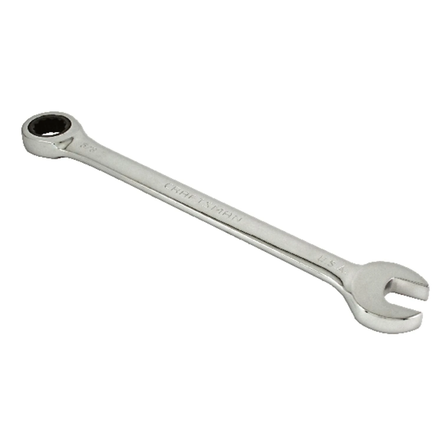 Craftsman 5/8 In. Drive Metric And Sae Ratchet Wrench With 72 Tooth 12 Pt