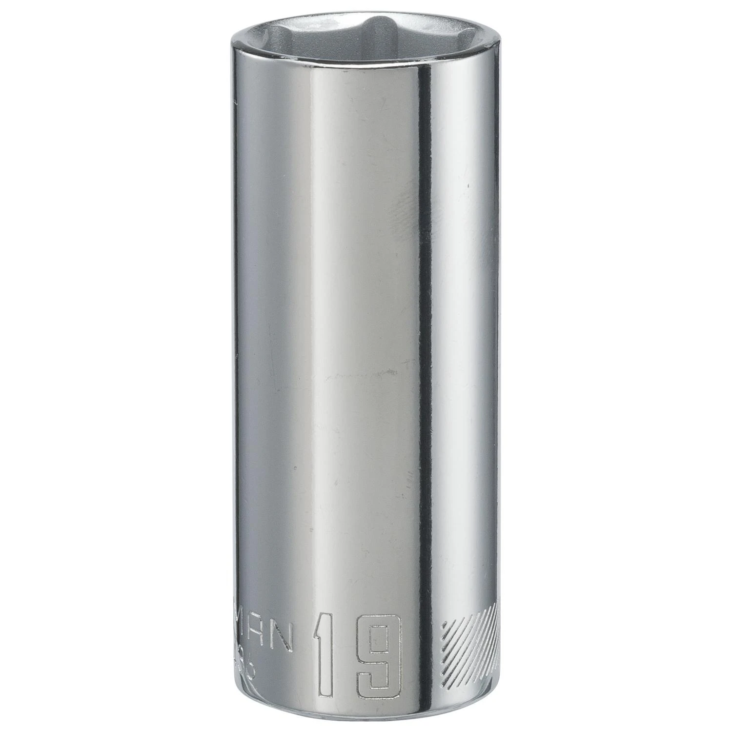 Craftsman 19 Mm X 3/8 In Drive Metric 6 Point Deep Socket 1 Pc