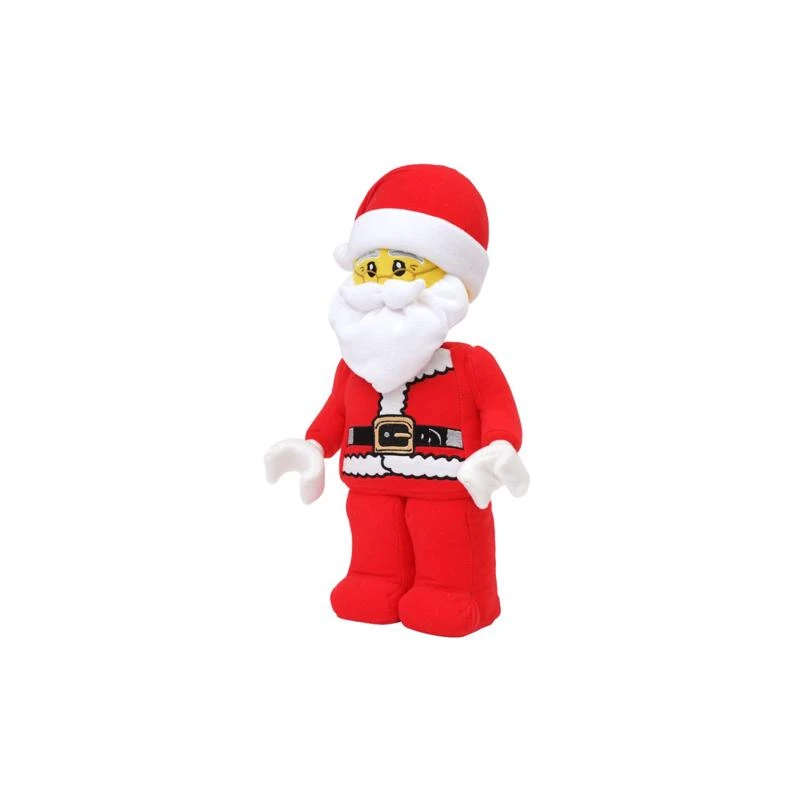 Manhattan Toy Lego Santa Claus Plush Minifigure Toy Red/white 8x3x1