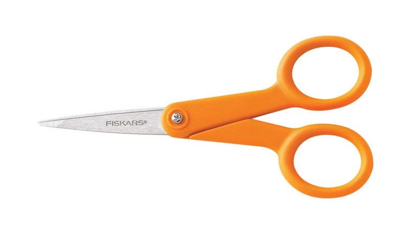 Fiskars 5-inch Stainless Steel Micro-tip Scissors For Sewing And Embroidery