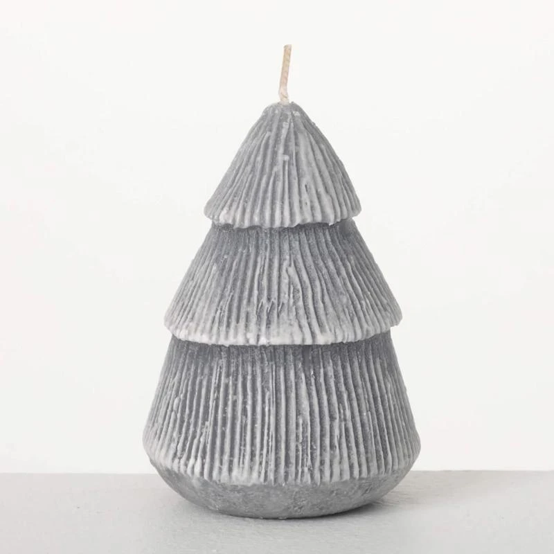 Sullivans Vance Kitira Gray Tree Scented Candle 6.5in Height