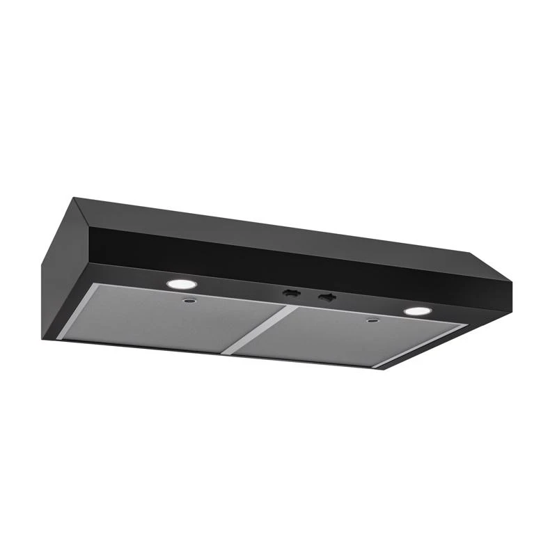 Broan Gla1 30 Inch Black Range Hood With 350 Cfm Air Flow