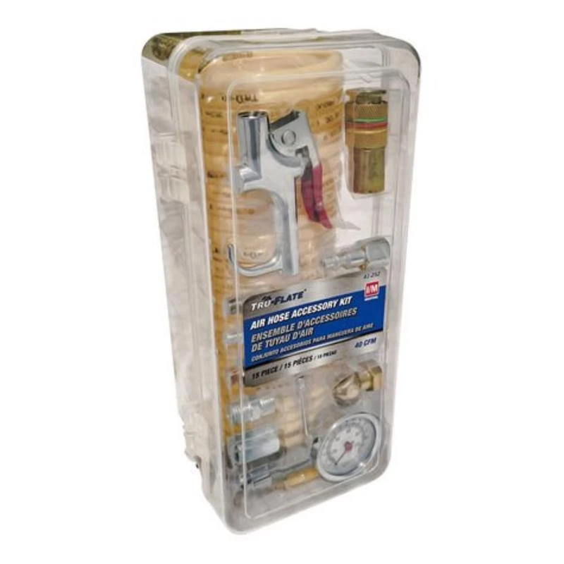 Tru-flate 15 Piece Air Tool Accessory Kit Boxed