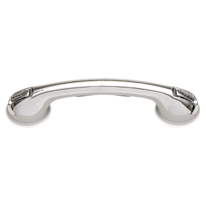 Safe-er-grip 16 Inch Chrome Plastic Suction Cup Grab Bar