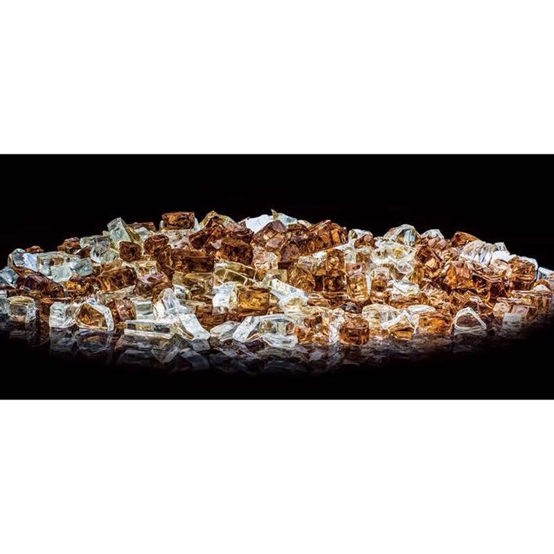 Bond Lava Stream Desert Glass Fire Bowl Filler 8.66 In H X 4.92 In W X 5.12 In D
