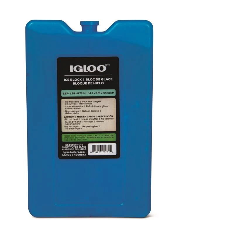 Igloo Maxcold 33.8 Oz Blue Reusable Freezer Block