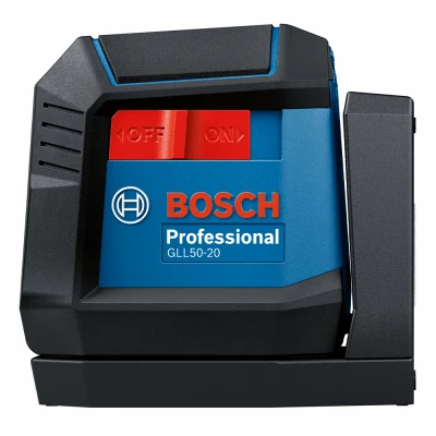 Bosch Gll50-20 Self-leveling Cross-line Laser 65 Ft Range 2-beam Red Laser