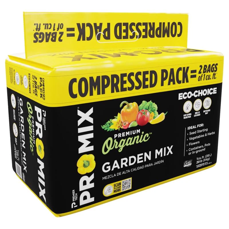 Pro-mix Organic Growing Mix 2 Cubic Feet Bagged