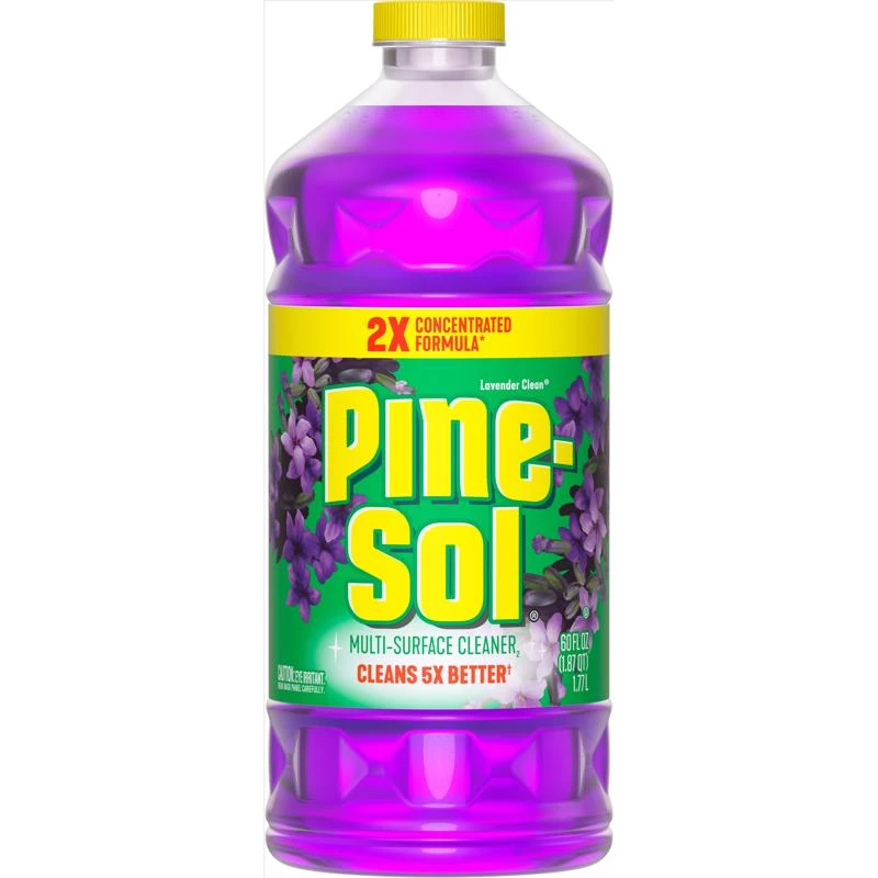 Pine-sol Lavender Scent Concentrated All Purpose Cleaner Liquid 60 Oz Bottle