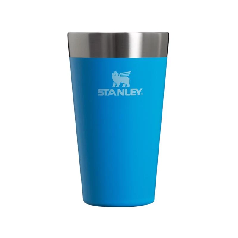 Stanley Adventure 16 Oz Azure Bpa Free Stackable Stainless Steel Pint