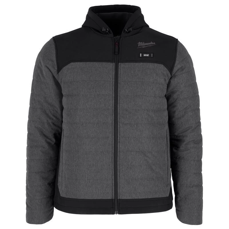 Milwaukee M12 Axis Men's Large Gray Cordless Heated Jacket Kit