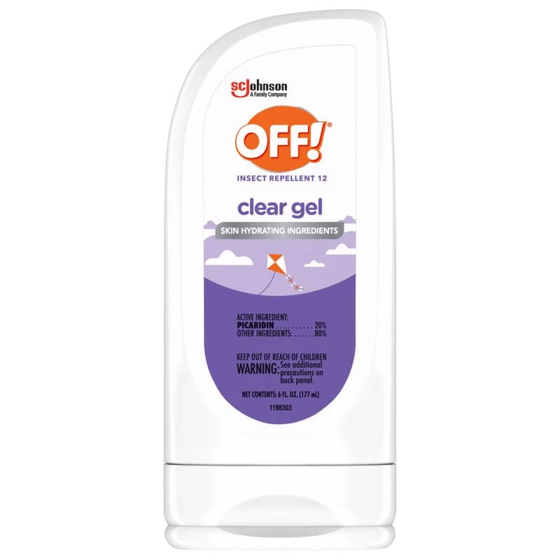 Off! Clean Feel 6 Oz Gel Mosquito And Tick Repellent With Picaridin