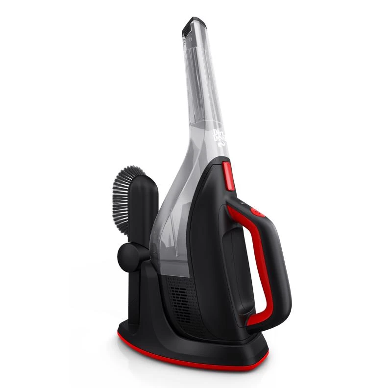 Dirt Devil 12v Cordless Hand Vacuum With Replaceable Filter, Black & Red
