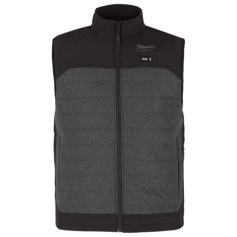 M12 HEAT GRAY AXIS VEST