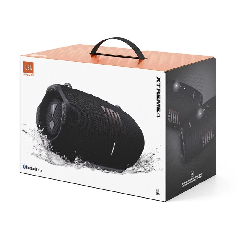 Jbl Xtreme 4 Wireless Bluetooth Weather Resistant Portable Speaker, Black