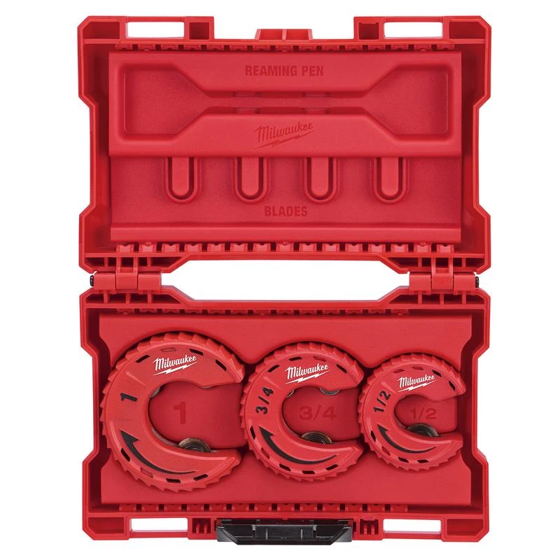 Milwaukee Close Quarters Tubing Cutter Set 3.9 Inch Length Red 3 Piece