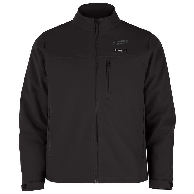 Milwaukee M12 Unisex Heated Jacket With Charger Power Source Black Medium