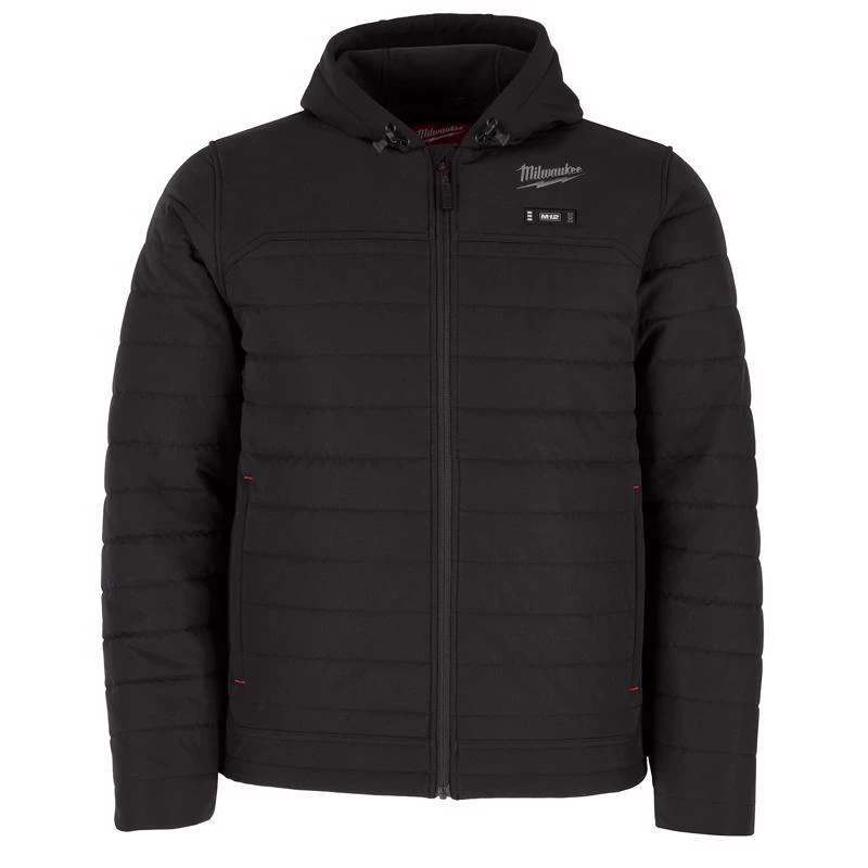 Milwaukee M12 Axis Men's Black Cordless Heated Jacket 2xl With Battery