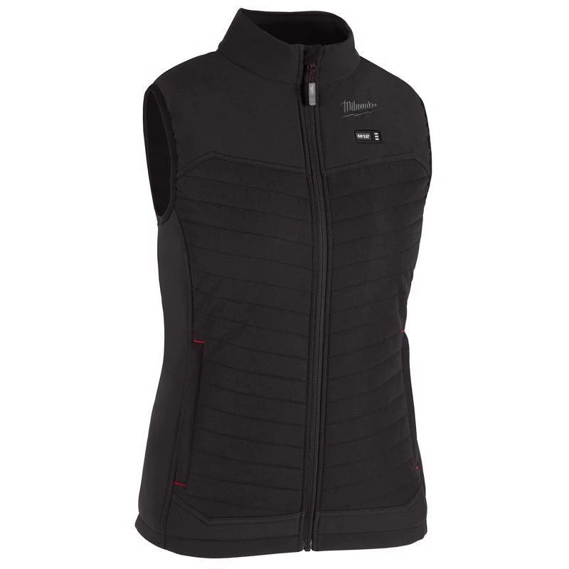 WOMENS BLACKE HEATED VEST 2X