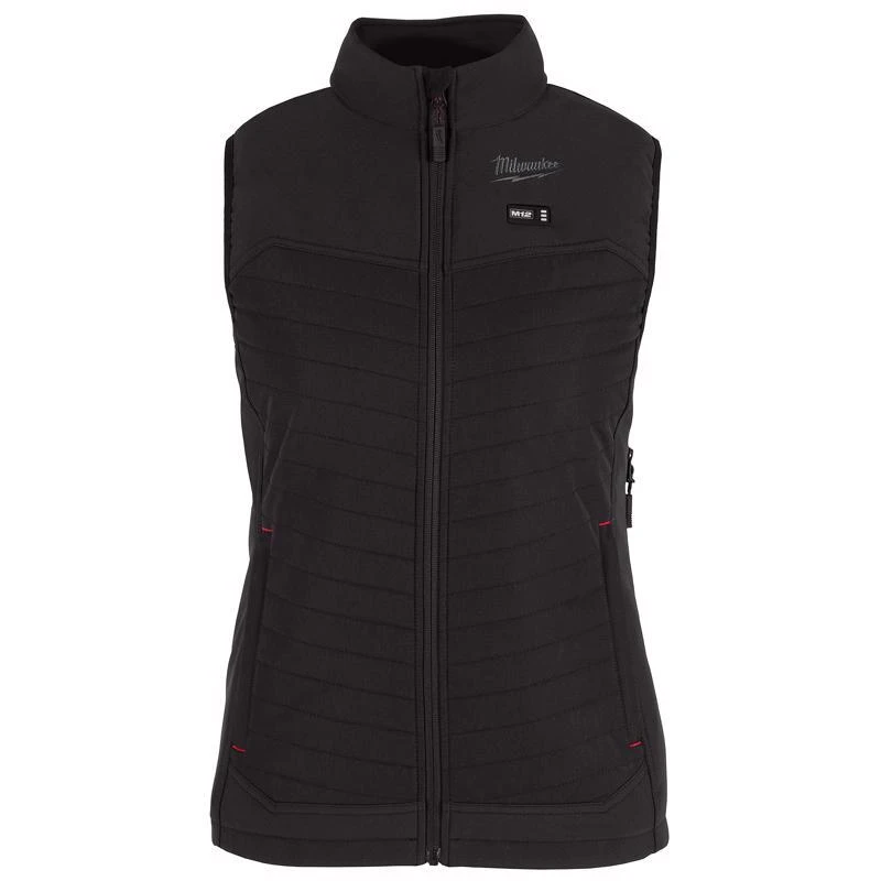 Milwaukee M12 Women's Black Cordless Heated Vest With Battery, Size M