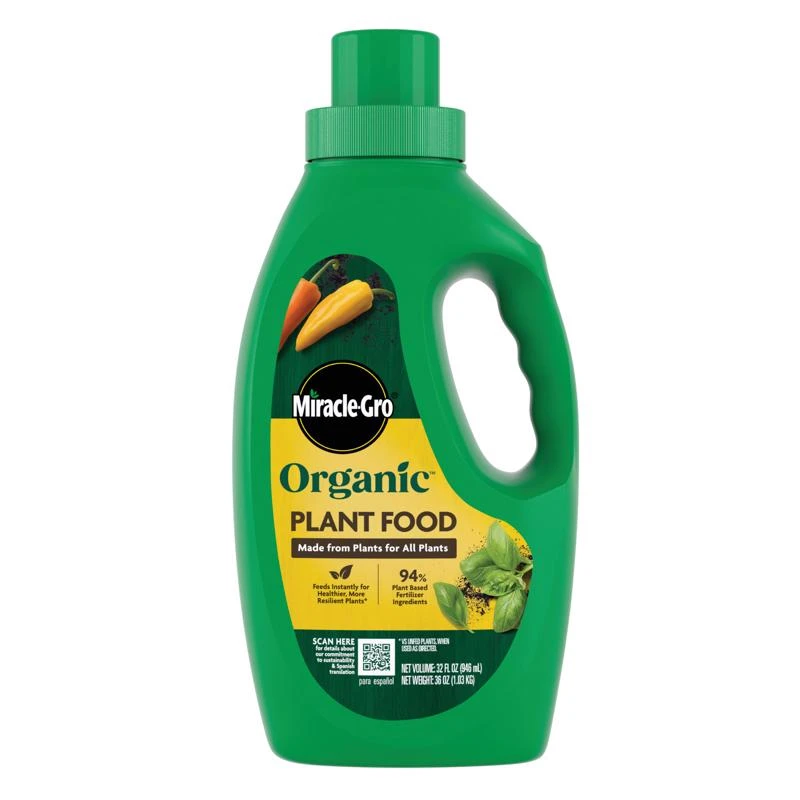 Miracle-gro Organic Liquid Plant Food 32 Fl. Oz. All Purpose