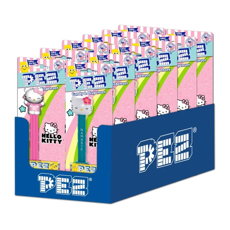 Pez Hello Kitty Assorted Candy And Dispenser 0.87 Oz