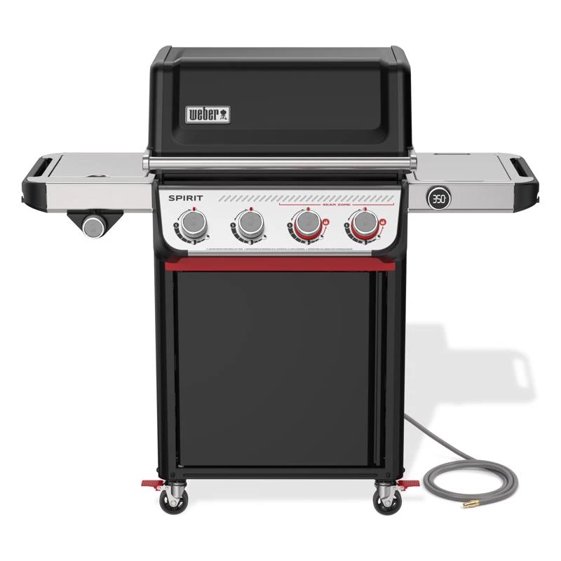 Weber Spirit Ep-435 4 Burner Natural Gas Grill With Digital Thermometer Black