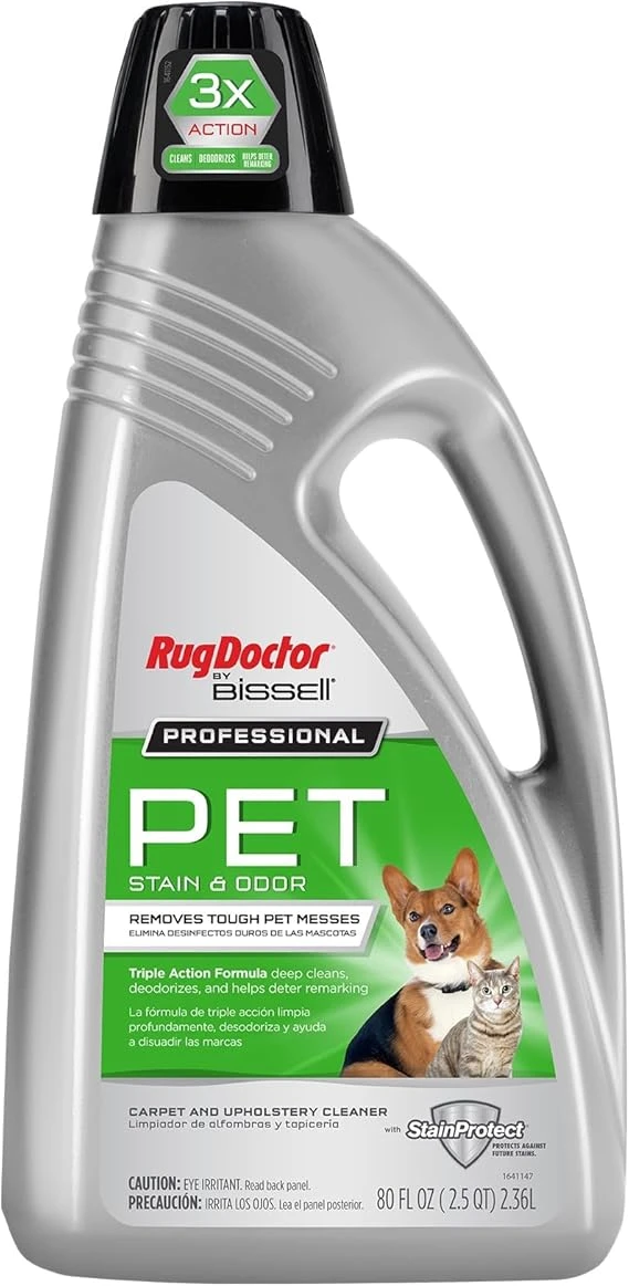 Rug Doctor 80 Oz Triple Action Pet Stain And Odor Carpet Cleaner